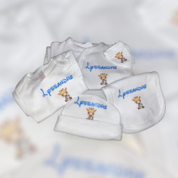 Coffret naissance 5 pièces personnalisé