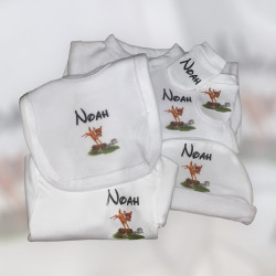 Coffret naissance 5 pièces personnalisé