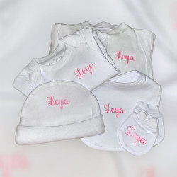 Coffret naissance 5 pièces personnalisé