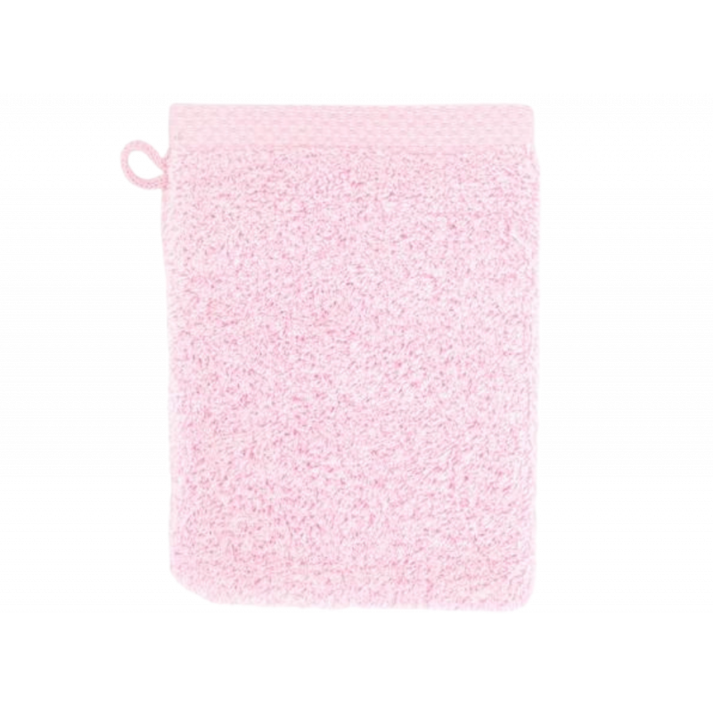 Gant de toilette rose personnalisable