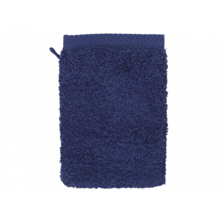 Gant de toilette bleu personnalisable