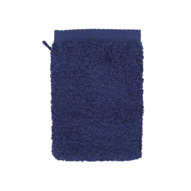 Gant de toilette bleu personnalisable