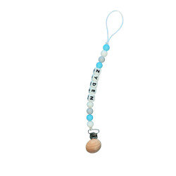 Attache tétine personnalisée avec prénom – accessoire bébé pratique