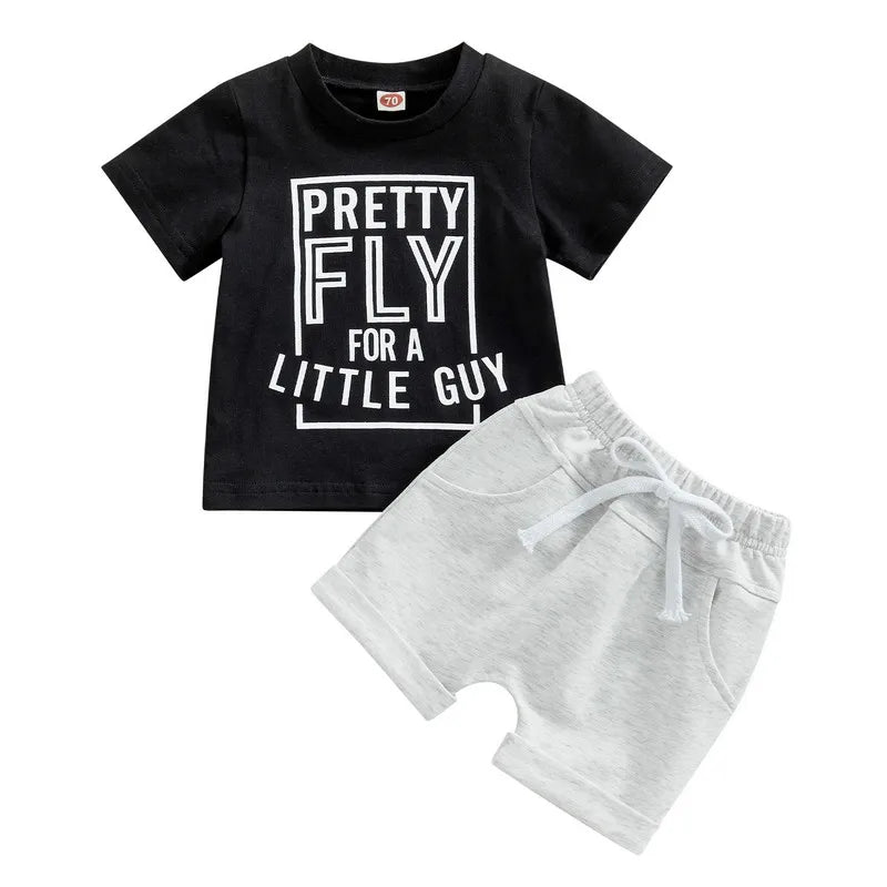 Ensemble court été pour bébé garçon - Haut et short
